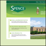 Screen shot of the Spence, F. W. Ltd website.