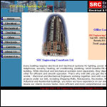 Screen shot of the SRC (Consultants) Ltd website.