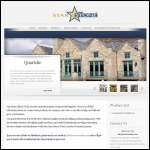 Screen shot of the Star Quarry Products website.
