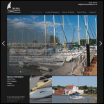 Screen shot of the Tidemill Yacht Harbour Ltd website.