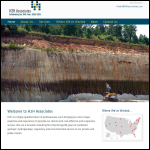 Screen shot of the Tilcon Industrial Minerals website.