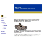 Screen shot of the Tingey & Co (Engineers) Ltd website.