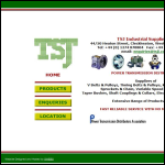 Screen shot of the TSJ Industrial Supplies Ltd website.