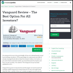 Screen shot of the Vanguard Vehicle Services website.