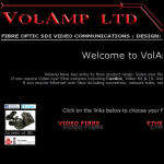 Screen shot of the Volamp Ltd website.