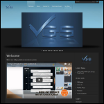 Screen shot of the VG Data Systems website.