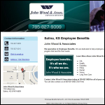 Screen shot of the John Wood Associates website.