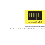 Screen shot of the Wyn Ltd website.