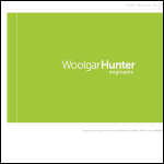 Screen shot of the Woolgar Hunter Ltd website.