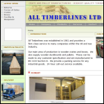 Screen shot of the All Timberlines Ltd website.