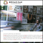 Screen shot of the Broad Oak Colour Printers Ltd website.