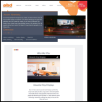 Screen shot of the Alexander Boyd Displays Ltd website.