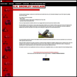 Screen shot of the G H Bromley Haulage website.