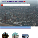 Screen shot of the Blackpool Air Centre Ltd website.