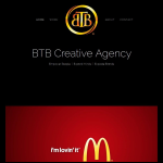 Screen shot of the BTB Digital Imaging Reproduction website.