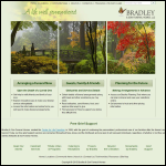 Screen shot of the Bradley, H. & Son website.