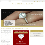 Screen shot of the G S Bowler & Sons Ltd website.