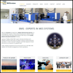 Screen shot of the BMS Vision Ltd website.