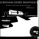 Screen shot of the Burnham Overy Boathouse Ltd website.