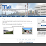 Screen shot of the Bridges Industrial Services website.