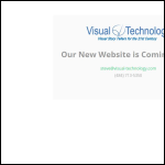 Screen shot of the B & S Visual Technologies Ltd website.