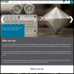 Screen shot of the Bar Knight Precision Engineers Ltd website.
