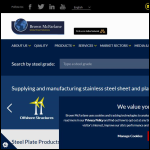 Screen shot of the Brown McFarlane Ltd website.