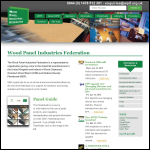 Screen shot of the Wood Panel Industries Association website.