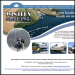 Screen shot of the Winters Marine Ltd website.