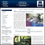 Screen shot of the Windsor Moulding & Tooling Co website.