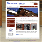 Screen shot of the West End Cabinet & Ltd website.