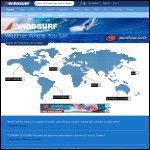 Screen shot of the Windsurf website.