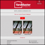 Screen shot of the Yardmaster International website.
