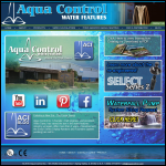 Screen shot of the Aquacontrols Ltd website.