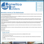 Screen shot of the Bonwitco Boatbuilders website.
