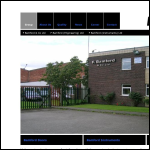 Screen shot of the F Bamford (Engineering) Ltd website.