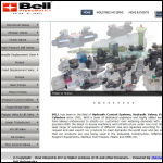 Screen shot of the Bell (Precision Engineers) Ltd website.