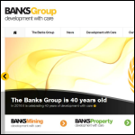 Screen shot of the H J Banks & Co Ltd website.